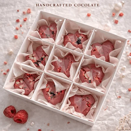 Набор сердец RUBY 9 шт.