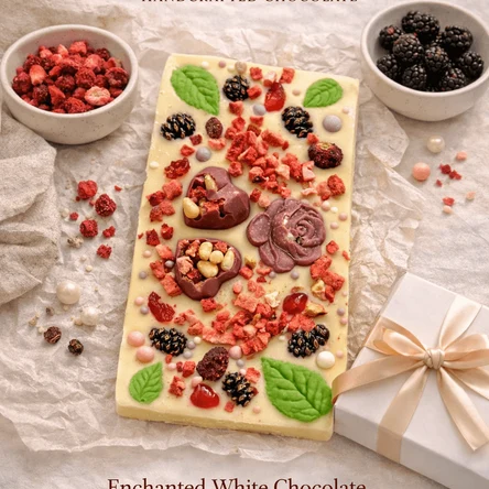 Белый шоколад "Сердца"